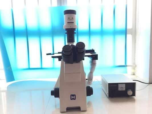 Trinocular a inversé le microscope biologique pour la culture cellulaire de recherches