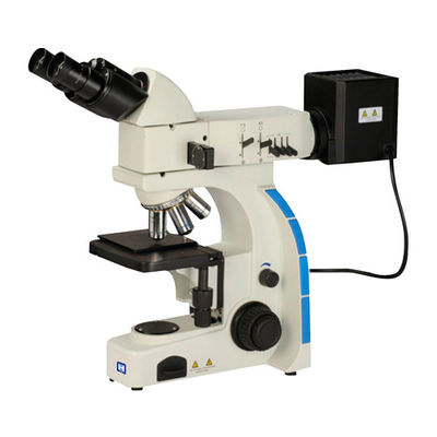 Photomicroscope de composé binoculaire droit avec le système corrigé par couleur d'infini